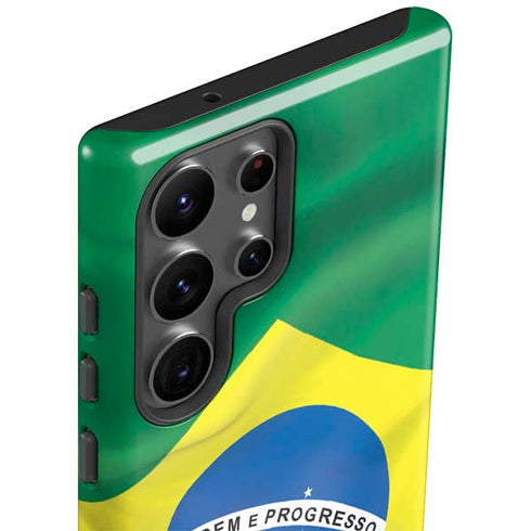 Brazil Flag Galaxy S23 Ultra Pro Case